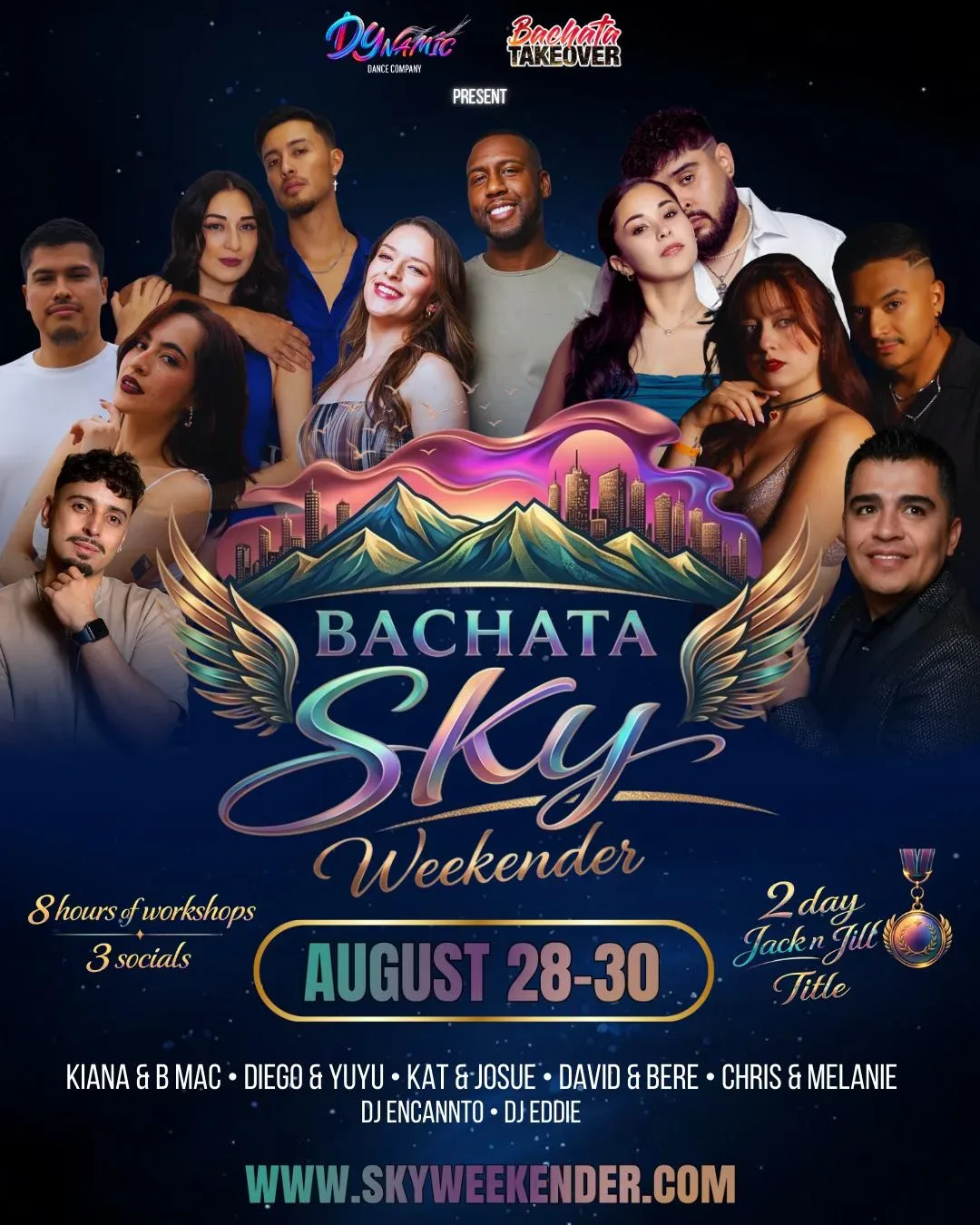 Bachata Sky Weekender — August 28-30