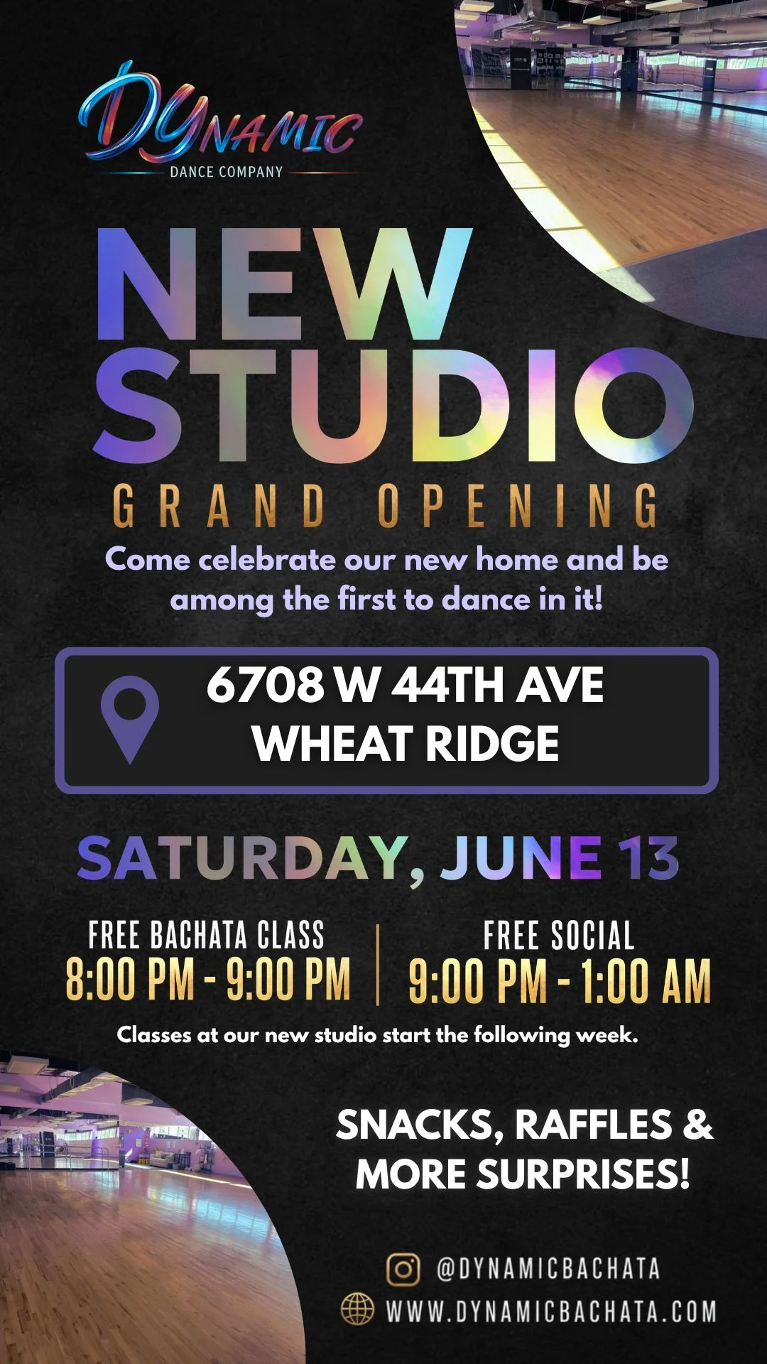 DYNAMIC NEW STUDIO GRAND OPENING